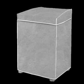 Capa Máquina de Lavar Flanelada Cinza Perolizada G Bering