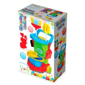 Carrinho De Limpeza Infantil Brinquedo Completo