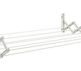 Varal Sanfonado Parede Retrátil 80cm Secalux Bering