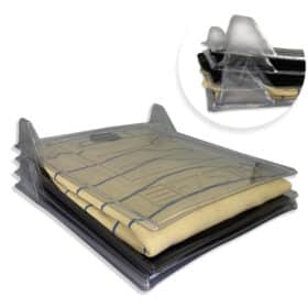 Kit Organizador de Camisetas em Plástico com 10 Unidades Bering