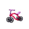 Bicicleta De Equilíbrio Infantil Futurista Sem Pedal 4 Rodas - Rosa