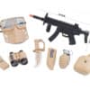 Brinquedo Kit Policial com Rifle e Acessórios 1 Un