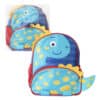Mochila Escolar Infantil Dinossauro Azul Bering