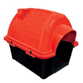 Casinha Pet Iglu Raças Pequenas N1 Vermelha 1 Un Bering