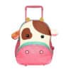 Mochila Rodinha Infantil Vaca Bering