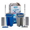 Rodo Flat Mop E Balde Lava E Seca Com 2 Refil Sortido
