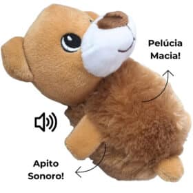 Mordedor Urso de Pelúcia para Pets