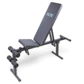 Banco Inclinado Ajustável Academia - Preto