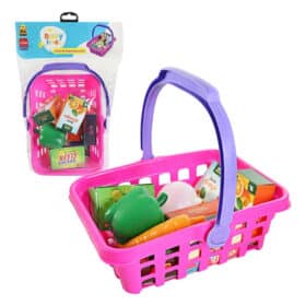 Cesta Supermercado Brinquedo com Frutas 1 Un
