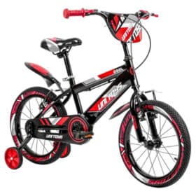 Bicicleta Infantil Pro Aventura Aro 16 Com Rodinhas - Vermelha