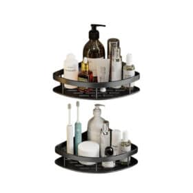 2 Prateleiras Multiuso De Canto Em L