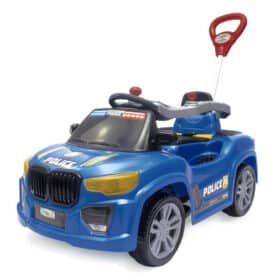 Carrinho de Passeio Infantil BM CAR Police Azul Bering