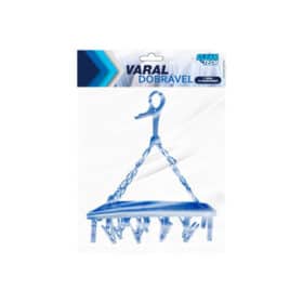 Varal Dobrável 24 Prendedores - Sortido