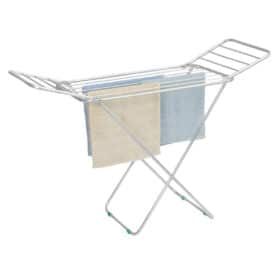 Varal de Alumínio Retrátil de Chão com Abas Bering