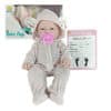 Boneca Bebê Reborn Anjo com Macacão e Acessórios Bering