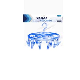Varal Redondo Com 16 prendedores Sortido