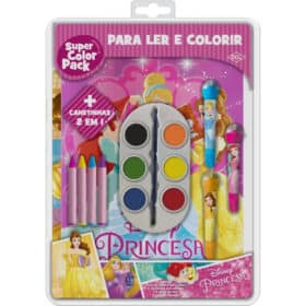 Livro Disney Super Color Princesas