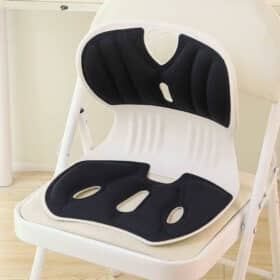 Assento Ergonômico Estofado Com Apoio Lombar