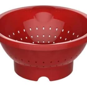 Escorredor Massa Alça Vermelho 1 Un Bering