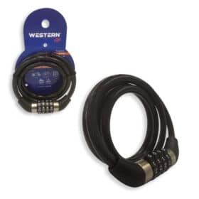 Corrente Cadeado Antifurto Senha Bicicleta 1mX8mm 1 Un Bering