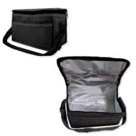 Bolsa Térmica Porta Marmita Lanche Bebida Preta Bering