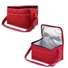 Bolsa Térmica Porta Marmita Lanche Bebida Vermelha Bering