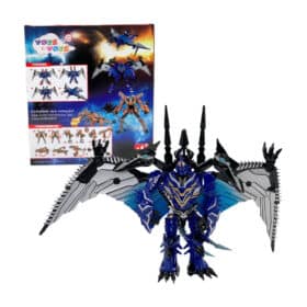 Boneco Super Charge Robot Pterossauro 2 em 1 Bering